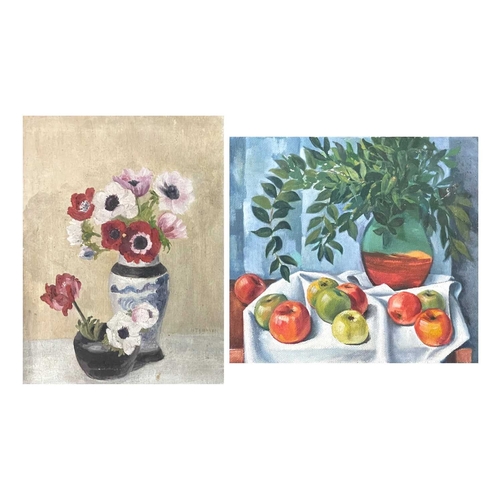 1170 - Frederick ROBERTS JOHNSON (1900-1986) Four Still-Life Studies Each oil on board, ranging from 32cm x... 