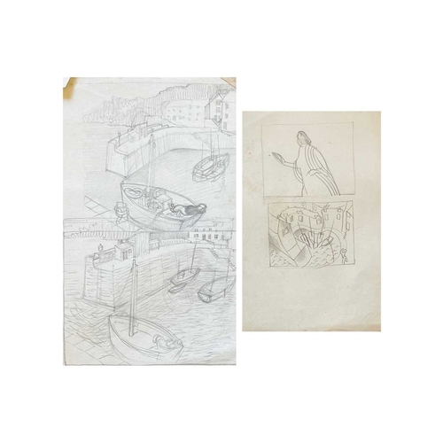 1171 - Frederick ROBERTS JOHNSON (1900-1986) A selection of works The Workshop, graphite and charcoal on pa... 