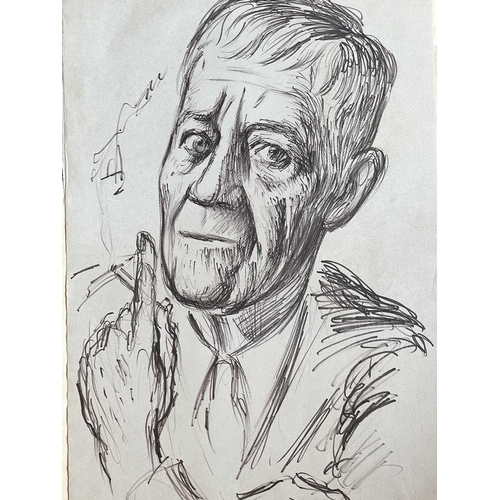 1189 - Frederick ROBERTS JOHNSON (1900-1986) A portfolio of sketches and drawings Approximately fifty works... 