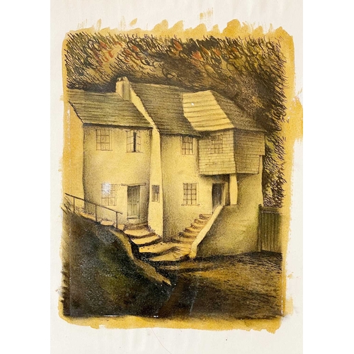 1190 - Frederick ROBERTS JOHNSON (1900-1986) Thirteen original works and studies Including 'The Jews House,... 