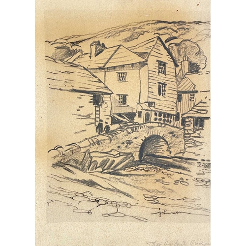 1215 - Frederick ROBERTS JOHNSON (1900-1986) A collection of sketches and preparatory studies Mostly graphi... 