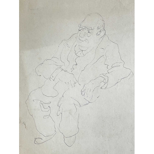 1215 - Frederick ROBERTS JOHNSON (1900-1986) A collection of sketches and preparatory studies Mostly graphi... 