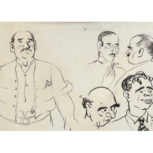 1215 - Frederick ROBERTS JOHNSON (1900-1986) A collection of sketches and preparatory studies Mostly graphi... 