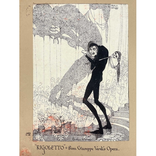 1221 - Arthur WRAGG (1903-1976) Verdi's Rigoletto. A Tragic Opera, In Three Acts An incomplete work of imen... 