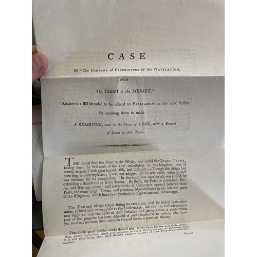 22 - (Canals, Pottery and the Industrial Revolution) An important archive concerning the expansion of Can... 