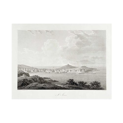 220A - Joseph FARINGTON (1747-1821) View of St Ives Engraving by S. Middiman, from the 1814 publication 'Br... 