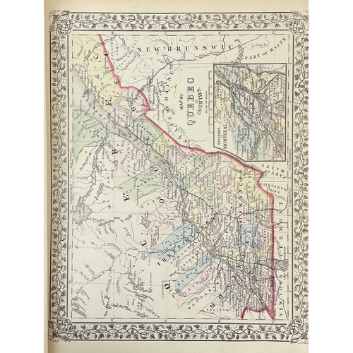 24 - (United States of America) MITCHELL, Samuel Augustus Mitchell's New General Atlas, Containing Maps o... 