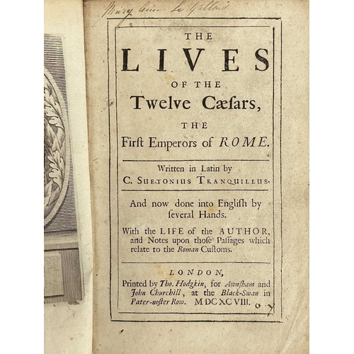 25 - Suetonius Tranquillus (Caius) The Lives Of The Twelve Caesars, The First Emperors Of Rome Full brown... 