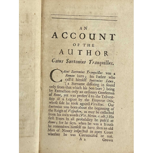 25 - Suetonius Tranquillus (Caius) The Lives Of The Twelve Caesars, The First Emperors Of Rome Full brown... 