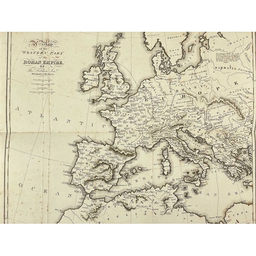 257 - Eighteenth Century Maps Eleven Thomas Kitchen. 'A Map of the Western Part of the Roman Empire,' unco... 