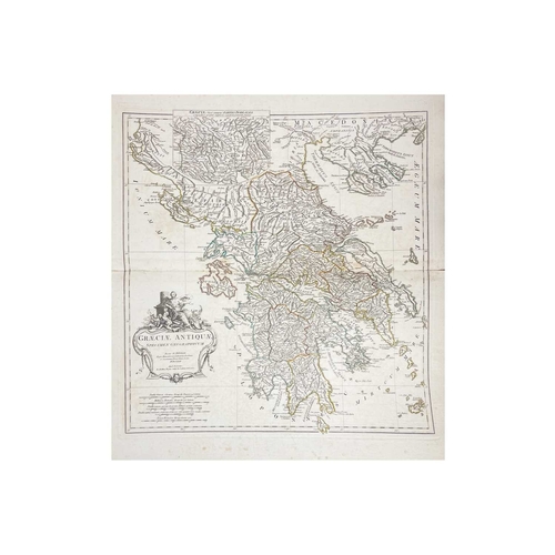 257 - Eighteenth Century Maps Eleven Thomas Kitchen. 'A Map of the Western Part of the Roman Empire,' unco... 