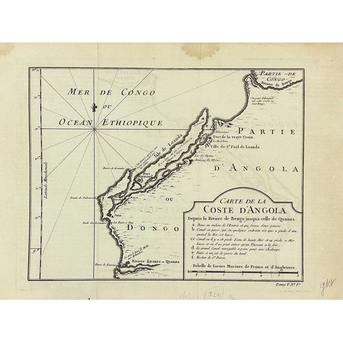 257 - Eighteenth Century Maps Eleven Thomas Kitchen. 'A Map of the Western Part of the Roman Empire,' unco... 