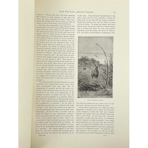 278 - HAMERTON, Philip George (editor) The Portfolio. An Artistic Periodical Three volumes; 1876 being a h... 