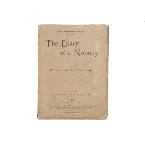 280 - George & Weedon Grossmith The Diary of a Nobody The English Library No.158, printed thin card wraps ... 