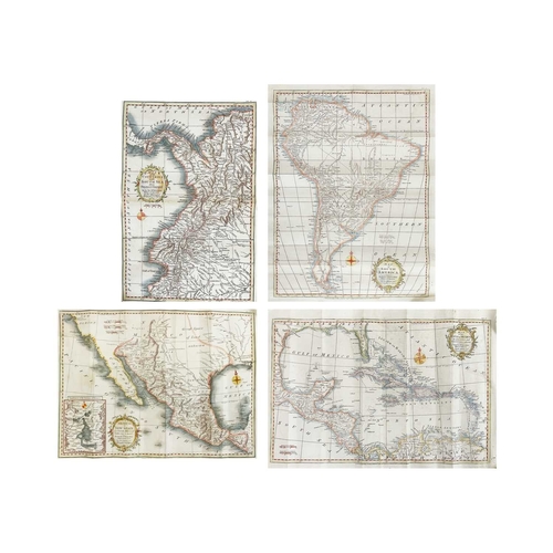 284 - (Early American Maps) Thomas Kitchin (1719-1784) Four maps form Dr. Robertson's 'History of America'... 