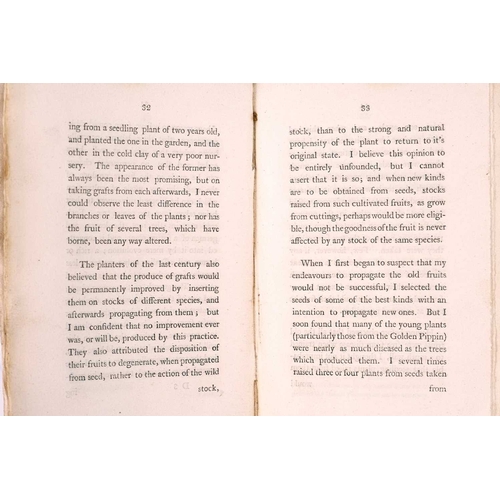 29 - Thomas Andrew Knight A Treatise on the Culture of the Apple and Pear and on the Manufacture of Cider... 