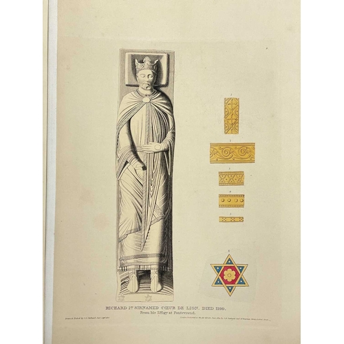 297 - STOTHARD, Charles and KEMPE, Alfred John Stothard's Monumental Effigies of Great Britain In two unif... 