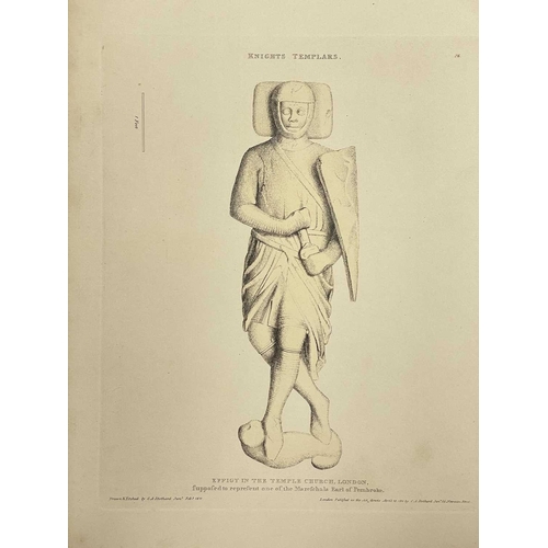 297 - STOTHARD, Charles and KEMPE, Alfred John Stothard's Monumental Effigies of Great Britain In two unif... 