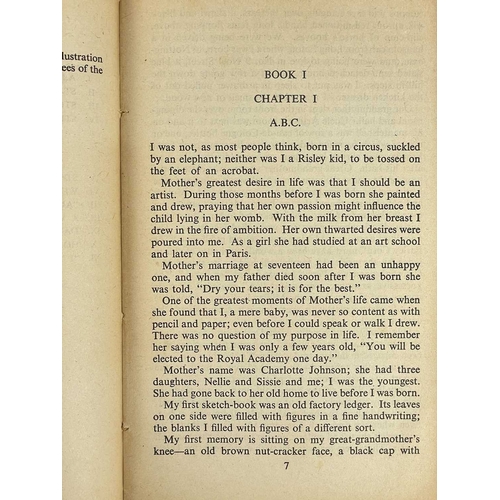 306 - Laura Knight Oil Paint and Grease Paint Three volumes, all first Penguin editions, card wraps, tape ... 