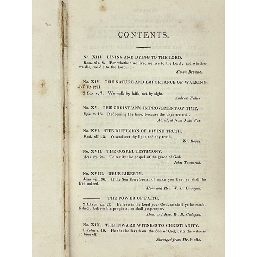 308 - (Christianity and Morality) Three works Christopher C. Sturm and Adam Clarke (trans). 'Reflections o... 