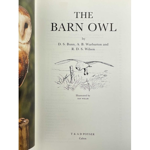 312 - (Ornithology) T & a D Poyser publishers Forty one works Jeff Watson. 'The Golden Eagle,' first editi... 