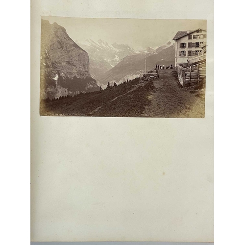 337 - (Early Photography) Seventy three ambrotype photographs Housed in a contemporary album of half green... 