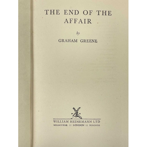 338 - Graham Green Eleven first editions 'The Quiet American,' first edition, original cloth, some mould s... 