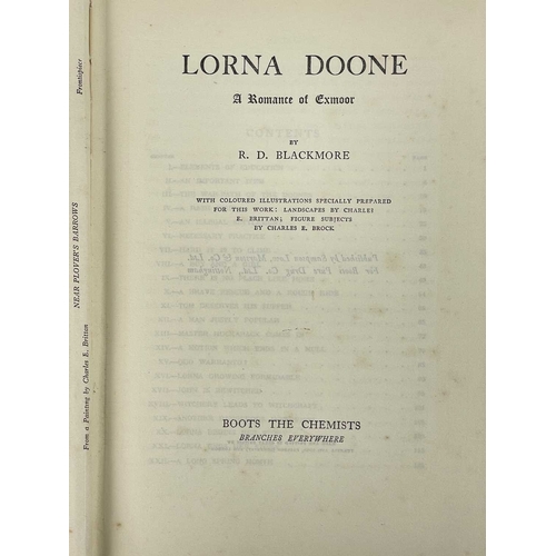 339 - R. D. Blackmore Lorna Doone. A Romance of Exmoore By R.D. Blackmore (1930) With coloured illustratio... 