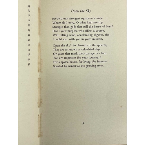 342 - (Poetry) Thirteen good works SELECTED POEMS By Siegfried Sassoon (1925) London: Heinemann. First edi... 