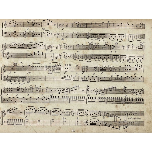 343 - (Sheet Music) Oeuvres Complettes de Wolfgang Amadeus Mozart Two volumes of a larger collection, what... 