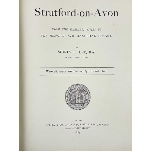 350 - Four illustrated works Heywood Sumner illustrations. 'The Avon. From Naseby to Tewkesbury,' folio, o... 