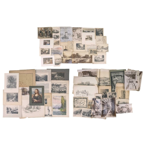 354 - Ephemera, photographs, sketches &c. &c. An early 20th century scrapbook that never was 'Massonnet, N... 