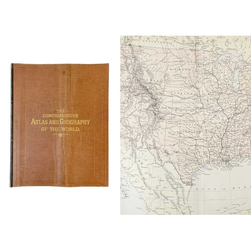 359 - Blackie & Son Publishers A Rare Salesman Sample-Comprehensive Atlas and Geography of the World, 1885... 