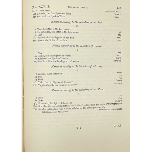 37 - (Occult) Francis Barrett The Magus, or Celestial Intelligencer; being a complete system of occult ph... 