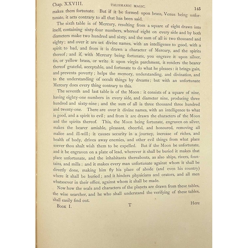 37 - (Occult) Francis Barrett The Magus, or Celestial Intelligencer; being a complete system of occult ph... 