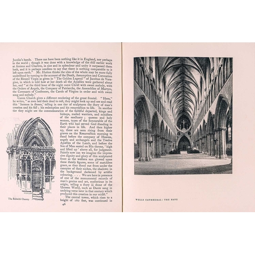 386 - (Ecclestrial Architecture) Five works CATHEDRALS By Felix J.C. Pole (1926) Second edition and ABBEYS... 