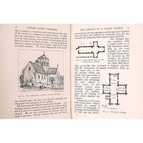 386 - (Ecclestrial Architecture) Five works CATHEDRALS By Felix J.C. Pole (1926) Second edition and ABBEYS... 