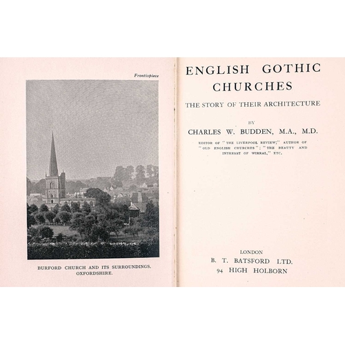 386 - (Ecclestrial Architecture) Five works CATHEDRALS By Felix J.C. Pole (1926) Second edition and ABBEYS... 