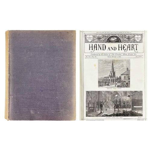 388 - (Victoriana) Charles Bullock (ed) Hand and Heart Volume IV only, near contemporary cloth library bin... 