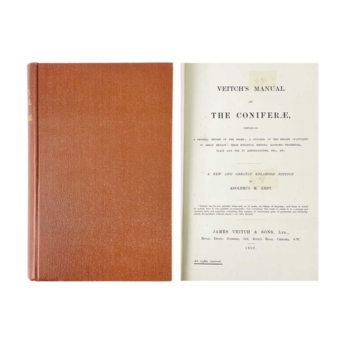 396 - (Botany) Adolphus H. Kent Veitch’s Manual of the Coniferae Published by James Veitch & Sons Ltd Roya... 