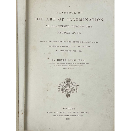 397 - Henry Shaw A Handbook of the Art of Illuminations as Practiced During the Middle Ages With a Descrip... 