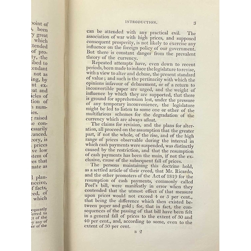 399 - (Economics) Thomas Tooke A History of Prices and of the State of the Circulation, from 1793 to 1837 ... 