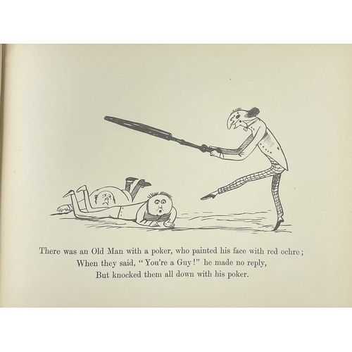 418 - Edward Lear illustrations Six works THE BOOK OF NONSENSE By Edward Lear (1903) Orig dec green cloth.... 