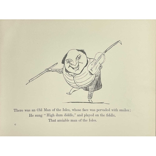 418 - Edward Lear illustrations Six works THE BOOK OF NONSENSE By Edward Lear (1903) Orig dec green cloth.... 