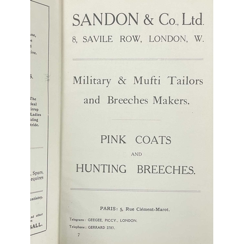 419 - (Hunting) Six works NOTES ON THE CHASE OF THE WILD RED DEER IN THE COUNTIES OF DEVON AND SOMERSET By... 