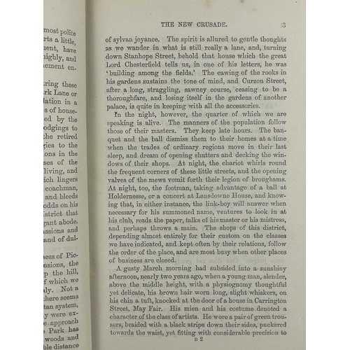 420 - (Bindings) Benjamin Disraeli Novels and Tales by the Earl of Beaconsfield Complete set of eleven mat... 