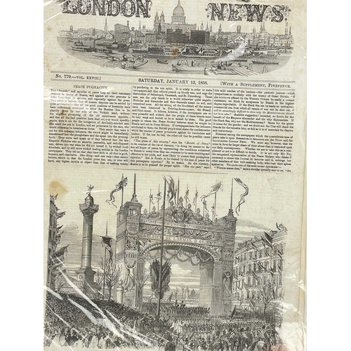 436 - A large collection of 18th and 19th century engravings Many from the Illustrated London News, Dr Syn... 