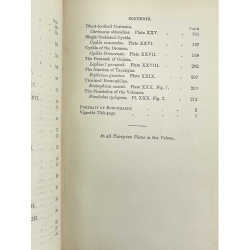 445 - The Naturalists Library Thirty three volumes Including examples of Birds (14), Fishes (6), Animals (... 