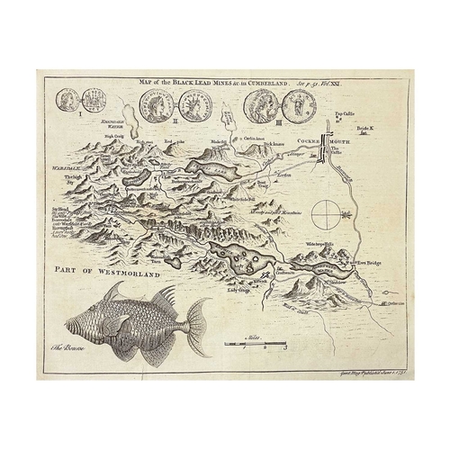 455 - A collection of 17th and 18th century copper engraved maps Nineteen Robert Morden. 'Cumberland,' unc... 