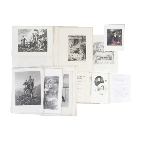 457 - A large collection of 19th Century steel engravings and echings Mostly portraits, including after Co... 